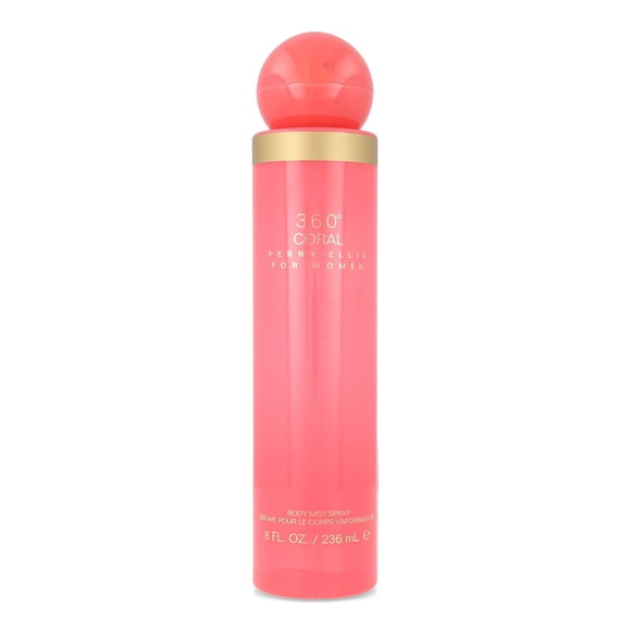 360° Coral 236 Ml Body Mist Spray