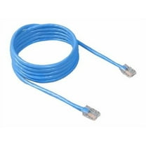 Belkin - Patch cable - RJ-45 (M) to RJ-45 (M) - 14 ft - CAT 5e - molded - blue