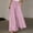 Purple wide leg palazzo pants for women a1, variant on Women's Wide Leg High Waisted Trousers with Pockets Solid Casual Long Pants Vacation Beach Work Lounge Palazzo Trousers Summer Travel Clothes, Blue 2XL