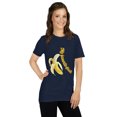 thumbnail image 4 of Banana Is My Favorite Fruit Short-Sleeve Unisex T-Shirt (Navy, 3XL), 4 of 4