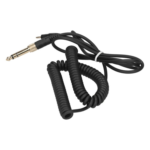 Coiled Cordfor Ath-m50x Headphone Audio Cable Spring Headphone Cord Coiled Headset Cable For Ath-m40x Spring Cable Stretchable Spring Headphone Audio Cord Replacement For ATHM50X