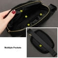 SUOSDEY Women Fleece Belt Bag Adjustable Fanny Pack Crossbody Bag For