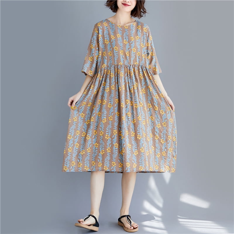 walmart plus size spring dresses