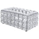 thumbnail image 1 of ADDHAT Caja Organizadora Para Pañuelos De Cristal Y Aleación Color Plata Para Escritorio Y, 1 of 8