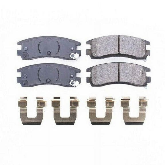 PowerStop 17-714 Disc Brake Pad Set Buick, Cadillac, Chevrolet, Oldsmobile... (Disc) Disc Brake Pad Set - Rear