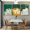 thumbnail image 5 of 3pcs Modern Canvas Art Set - Vibrant Women Resting Prints, Framed & Ready to Hang for Living Rooms, Bedrooms & Cafes, 5 of 8