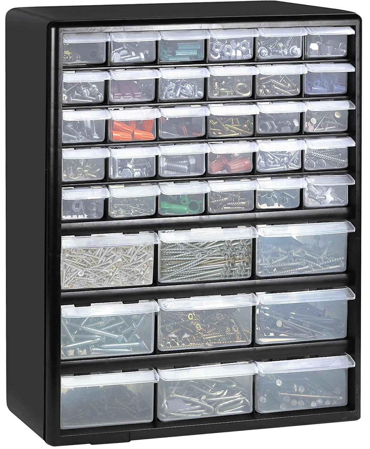 Hardware Craft Cabinet Mountable Stackable Drawers Storage Organizer Small Bins 