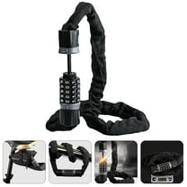 HAKIDZEL 1Pcs Bike Lock Anti Theft with Combination Resettable Code for Electric Bike