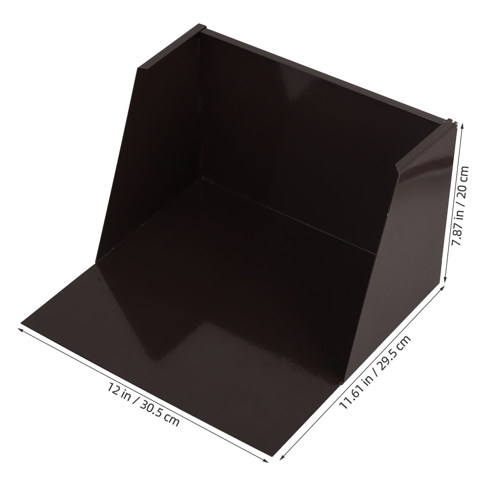 COSMOBETTY Rainwater Tray Rectangular Aluminium Alloy 1Pack 12X11.6X7.9In