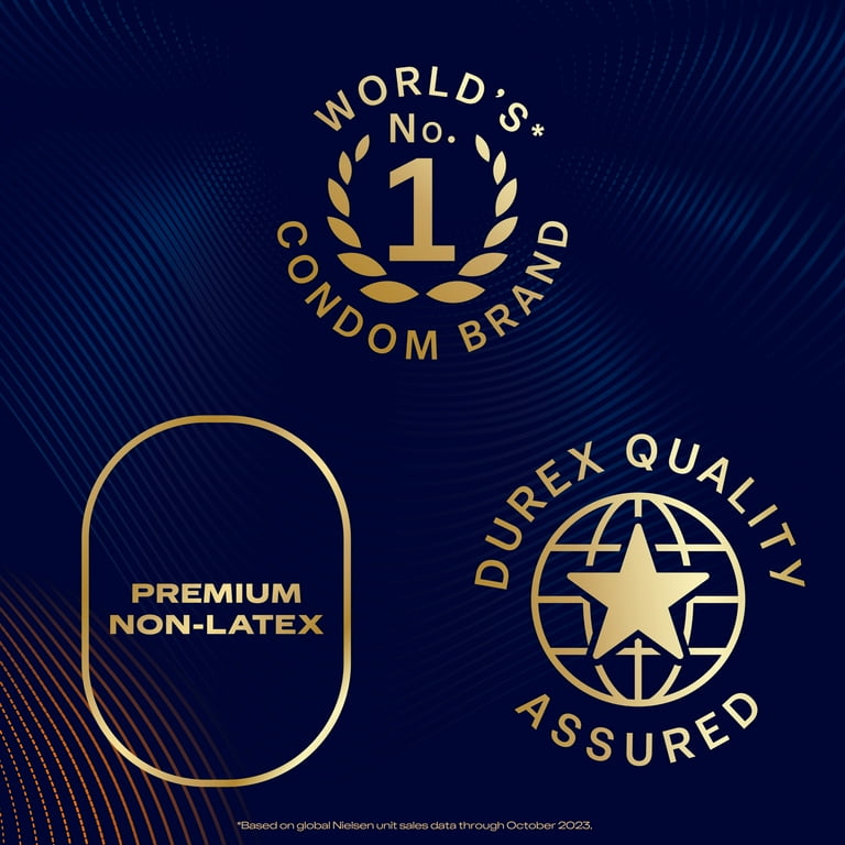 Durex Intense Nitrile Condoms, Ultra Thin Premium Non Latex
