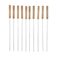 thumbnail image 2 of Barbacoas Kabob Sticks, Brochetas de Barbacoa de Acero Resistente inoxidable Al Calor para Barbacoa Al Aire Libre, 2 of 7