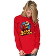 thumbnail image 4 of Flash Gordon Vintage Space Comic Hero Long Sleeve TShirt Men Women Brisco Brands L, 4 of 6