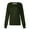 #07Army Green, variant on Multi‑Color Women Terylene Twill Scrub Jacket Long Sleeve Button‑Up Nurse Cardigan for Hospital Salon Brown M