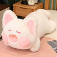 thumbnail image 3 of Lindo juguete de peluche de gato Dudu Meow Doodle Dudu, muñeco de peluche Kawaii, Animal esponjoso, almohada larga, regalo de cumpleaños, amigos, 3 of 5