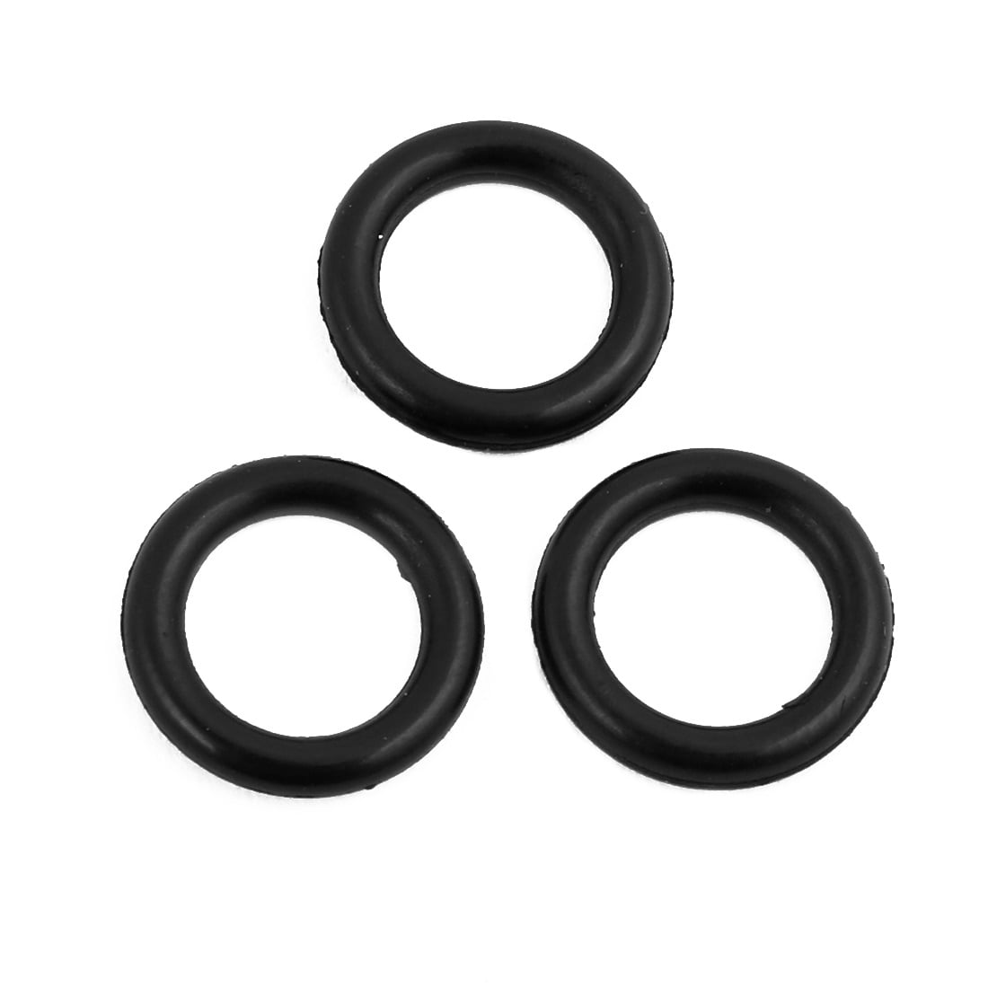 30Pcs Black Round Nitrile Butadiene Rubber NBR O-Ring 11mm OD 1.9mm Width