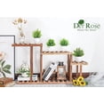 thumbnail image 4 of Der Rose 4 Pack Small Fake Plants Mini Artificial Faux Plants in Pots for Home Office Bedroom Living Room Decor, 4 of 6