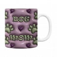 thumbnail image 3 of Gnmfd Dog Mom Inflated Personalized Ceramic Mug Large Coffee Cup for Pet Lovers Birthday Christmas Easter Gift Party Decor for Friends Loved Ones, 3 of 4
