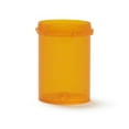 thumbnail image 6 of Empty Plastic Medicine Pill Bottles with Child Resistant Caps, 30 Dram Amber Plastic Vial Travel Pill Case Organizer, Pack of 12 (30 Dram), 6 of 7