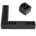 thumbnail image 4 of Heaveant Right Angle Fixer, Black Right Angle Locator Retainer L‑Shaped High Hardness Plastic Woodworking Ruler, 4 of 8
