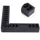 thumbnail image 5 of Regla de ángulo recto, localizador de ángulo recto negro, regla de posicionamiento de grados, herramientas para trabajar la madera, características de vanguardia, 5 of 12