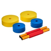 Redmon Toy Sports Equipment with Bars Discs, Multi Color, 2.5 lb, 4.50 x 5.81 x 11.00 Inches