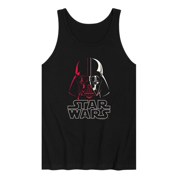 Star Wars - Sil Darth Vader Graphic Tank Top
