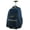 Navy, variant on K-Cliffs Rolling Backpack Deluxe Trolley Travel Daypack Wheeled Student Bookbag with Multiple Pockets & Safety Reflective Stripe Red