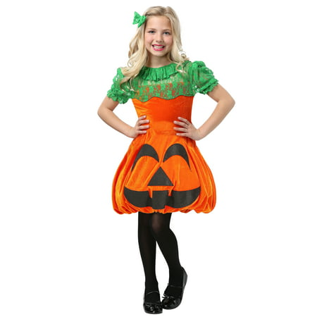 Pretty Pumpkin Costume for Girls