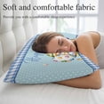 thumbnail image 5 of Easter Pillow Covers, Linen Long Throw Pillow Case, Gnomes Colorful Dots Eggs Truck Flowers Blue Plaid Holiday Pillow Protector Decorative Cushion Cover for Living Room/Bedroom 20" x 30", 5 of 8