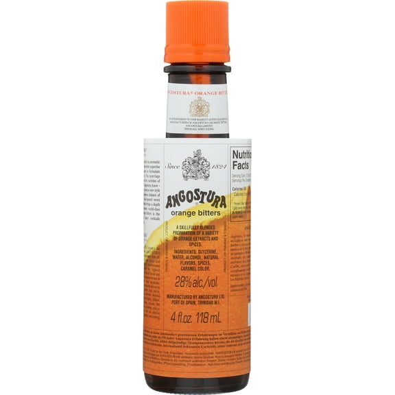 Pack of 12, Angostura Orange Bitters, 4 oz