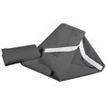 thumbnail image 4 of Toddler Fitted Sheet for Daycare/Preschool Cot Beds - 100% Cotton Elastic Sheets for Toddler Beds, 600 TC, Children’s Naptime Cot Sheet for Mats - Dark Gray Solid ( 23"W x 47"L ) - ( Pack of 12 )., 4 of 6