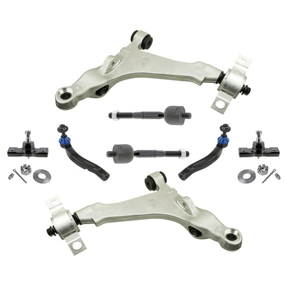 Lower Control Arms Tie Rods & Ball Joints For Lexus IS250 06-13 All Wheel Drive