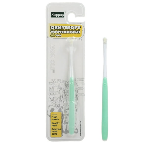Teething Sticks for Small Teething Kit Teething Aid for Cats Dogs Mini Brush Head Soft Deep Cleaning Pet Oral Care