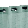 thumbnail image 3 of Meteorite Sheer Panel Curtains (Set Of 2), Sea Foam, 3 of 4