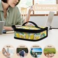 thumbnail image 5 of KUIFORTI Lemon Laptop Lunch Bag Durable Washable Handbag Leakproof Lunch Box Zipper Pouch School Satchel Bag for Travel Hiking Camping, 5 of 7