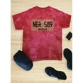 thumbnail image 3 of Car Plates Nebraska Nbr S89 Tie Dye Crystal Men -Image by Shutterstock, Male x-Large, 3 of 4