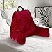 thumbnail image 3 of Cheer Collection Coussin de Télévision et de Lecture pour Chaise - Coussin de Chaise Rempli de Mousse avec Accoudoirs et Poignée pour Lit et Canapé - Lavable à la Machine, Bordeaux (Grand), 3 of 4
