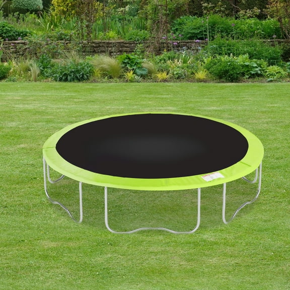 ToppiJoy Modern 15ft Round Trampoline Pad, Trampoline Replacement Safety Pad, Trampoline Edge Cover Springs Protection Pad Green
