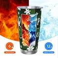 thumbnail image 5 of KLL Happy Easter Print 40oz Stainless Steel Insulated Car Cup with Spillproof Lid - Keep Your Drink Hot or Cold on the Go-Without Straw, 5 of 8