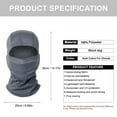 thumbnail image 4 of Sunscreen Neck Mask, Dustproof, Sunscreen, Breathable, Quick Drying Neck and Head Cover, Helmet Inner , Sports Headscarf, for Outdoor Cycling, Hiking, etc, 4 of 8