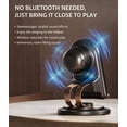 thumbnail image 4 of Wireless Induction Speaker with 360° Rotating Phone Stand, No Bluetooth Required, Universal Desktop Phone Holder & Sound Amplifier, 4 of 7