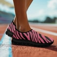 thumbnail image 3 of Psesaysky Zebra Print Red Casual Shoes for Women Fashionable Comfortable Walking Shoes Slip-on Tennis Shoes Loafers for Girls Women, 3 of 8