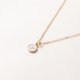 thumbnail image 1 of Gorgeous Golden O-Shaped Chain Necklace - Perfect Gift for Girls on Holidays & Birthdays!, 1 of 5