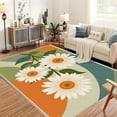 thumbnail image 2 of 6.5'x10' carpet for living room area carpet for living room kitchen area rug machine washable area rug office area rug for rolling chair, 2 of 10