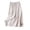 01 Beige, variant on Women's A-Line Summer Embroidered Linen Skirt - Casual Elastic High Waisted Loose Boho Midi Skirts with Pockets