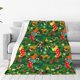 thumbnail image 1 of Balery Cute Christmas Stocking Bear Manta de Felpa Suave y Acogedora – Cobija de Franela Aterciopelada para Cama, Lavable y Cálida para Sofá, Mascotas, Transpirable-40"x30", 1 of 7