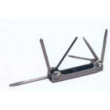 

Screwdriver Key Set 5 piece Folding