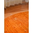 thumbnail image 5 of Rugsotic Carpets Handmade Rugs Hand Knotted Loom Round 6'x6' Orange Wool for Indoor Use, 5 of 7