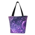 thumbnail image 1 of Disketp Purple Bubble Abstract Art Bolsa de Hombro Casual para Mujer, Bolso Cruzado para Compras, Viajes y Uso Diario, 1 of 6