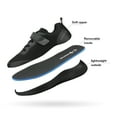thumbnail image 3 of Kids Sneakers Girls Boys Running Shoes Outdoor Indoor Sports Athletic Shoes Dream Pairs CONTACT-K ALL/BLACK Size 1, 3 of 5